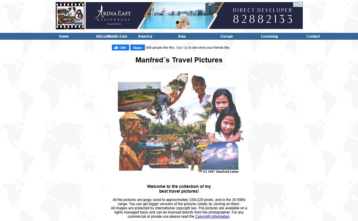 Manfred´s Travel Pictures: Indonesia, Thailand, Malaysia, Vietnam, Singapore, China, Hong Kong, Brazil, Milan, South Tyrol