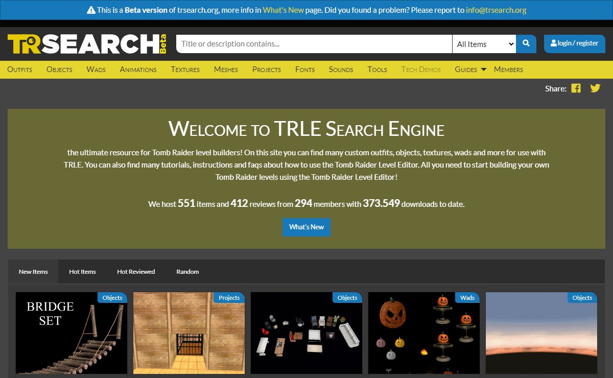 Home Page | TRSearch