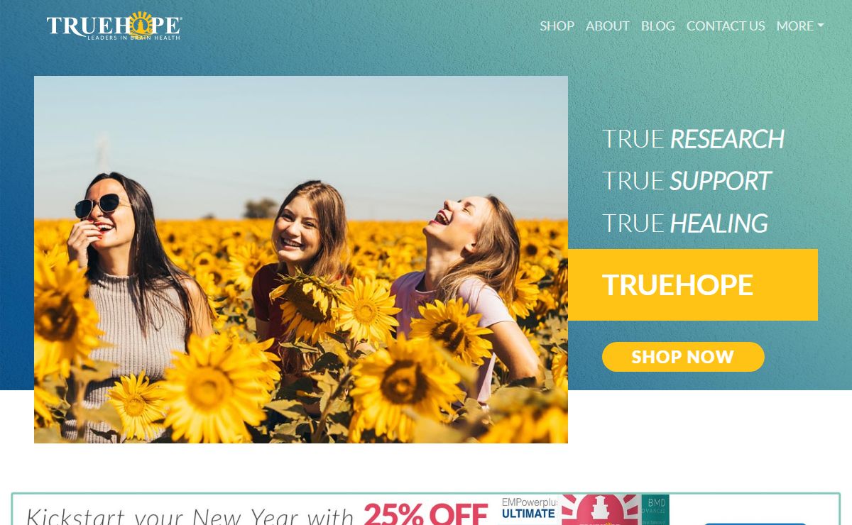 Truehope - Proven Products to Restore and Maintain Mental Health