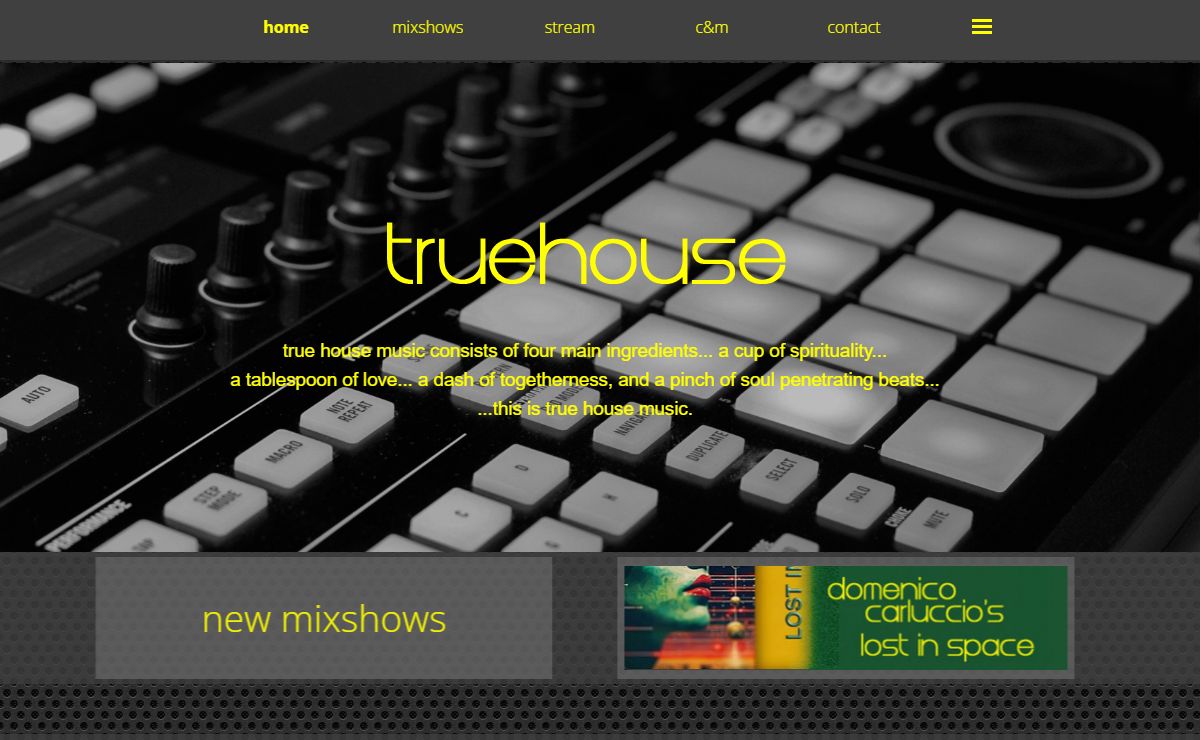 truehouse.net the official home of c&m productions - :: truehouse.net :: more than House-Music ::