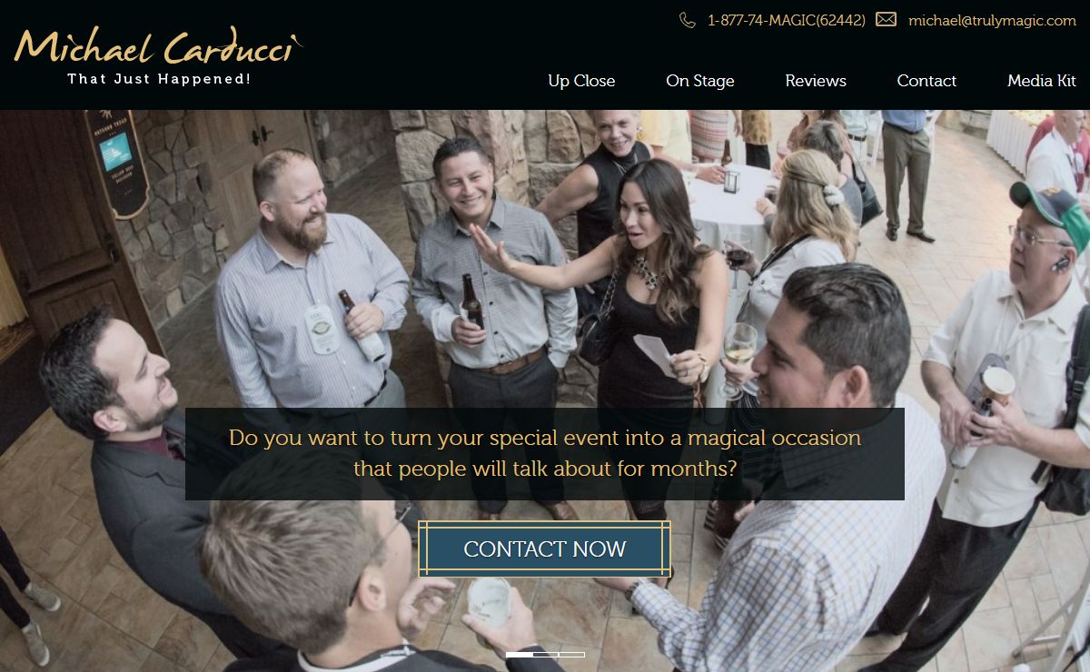 Michael Carducci | Corporate Magician & Mentalist