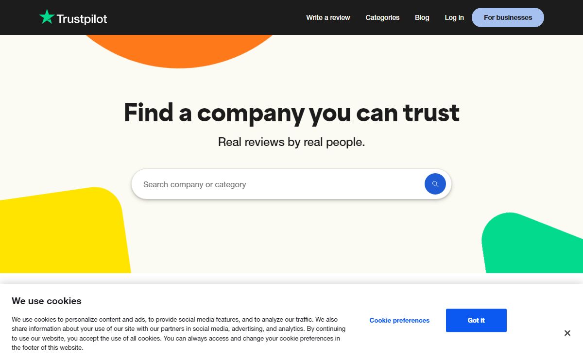 Trustpilot Reviews: Experience the power of customer reviews