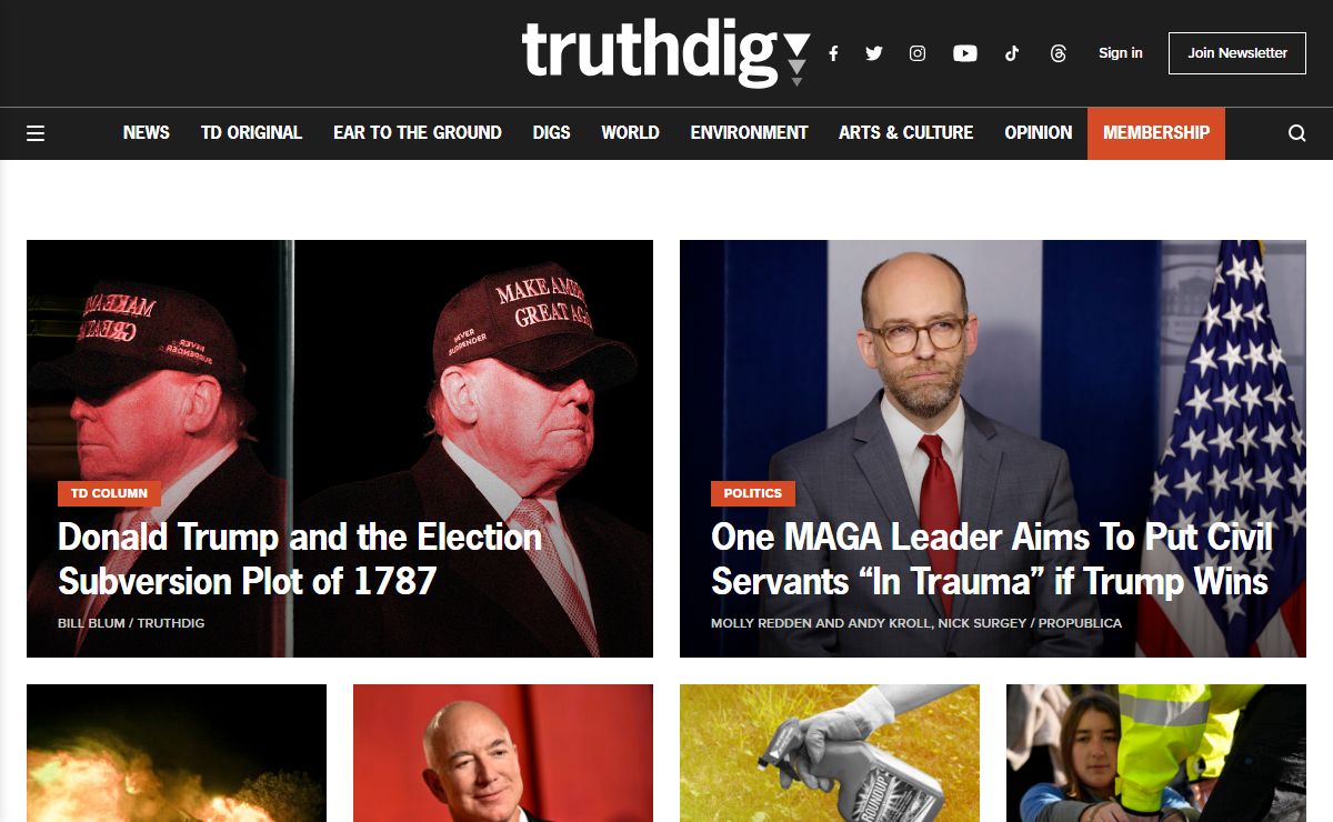 Truthdig - An Independent, Progressive Journal of News and Opinion.