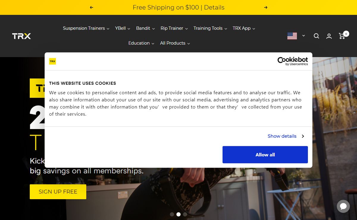 TRX® Suspension Training | Suspension Weight Training