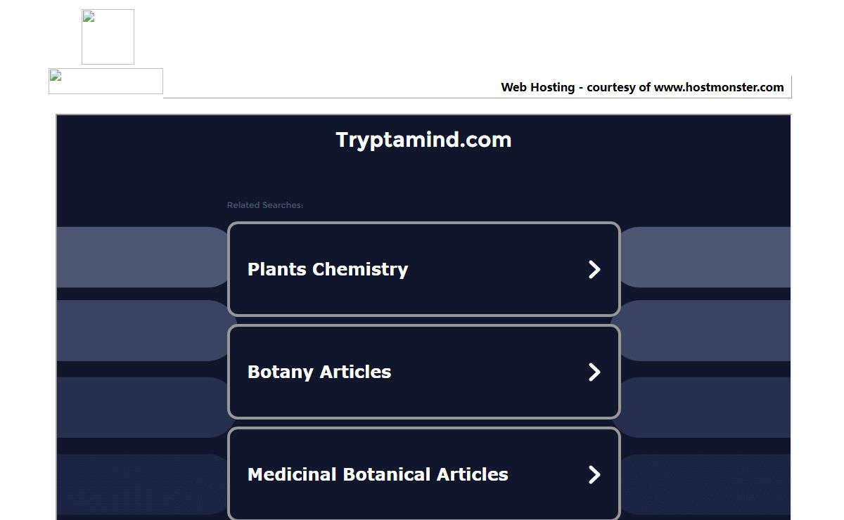 Welcome tryptamind.com - Hostmonster.com