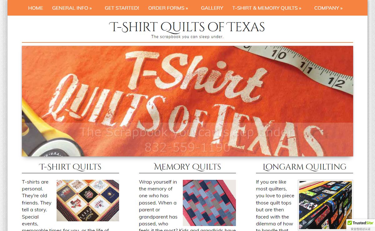 T Shirt Quilts | Custom Quilts | Memory Quilt Services in Houston, Texas.