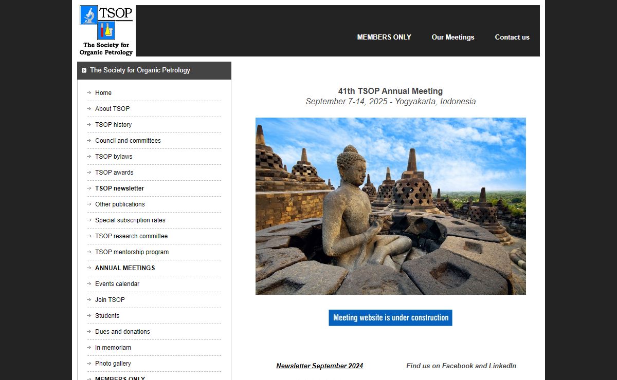 The Society for Organic Petrology