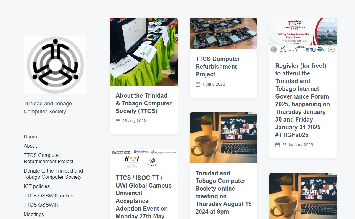 Trinidad and Tobago Computer Society – Trinidad and Tobago Computer Society