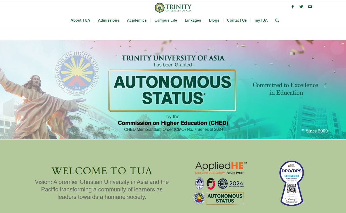 Trinity University of Asia: A Premier Christian University in QC