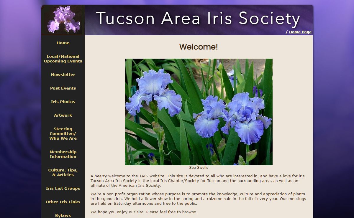 Tucson Area Iris Society - Home Page