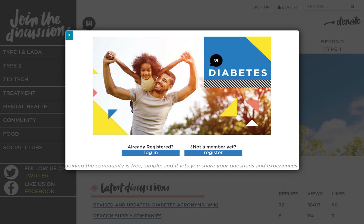 TuDiabetes | A Community of People Touched by Diabetes