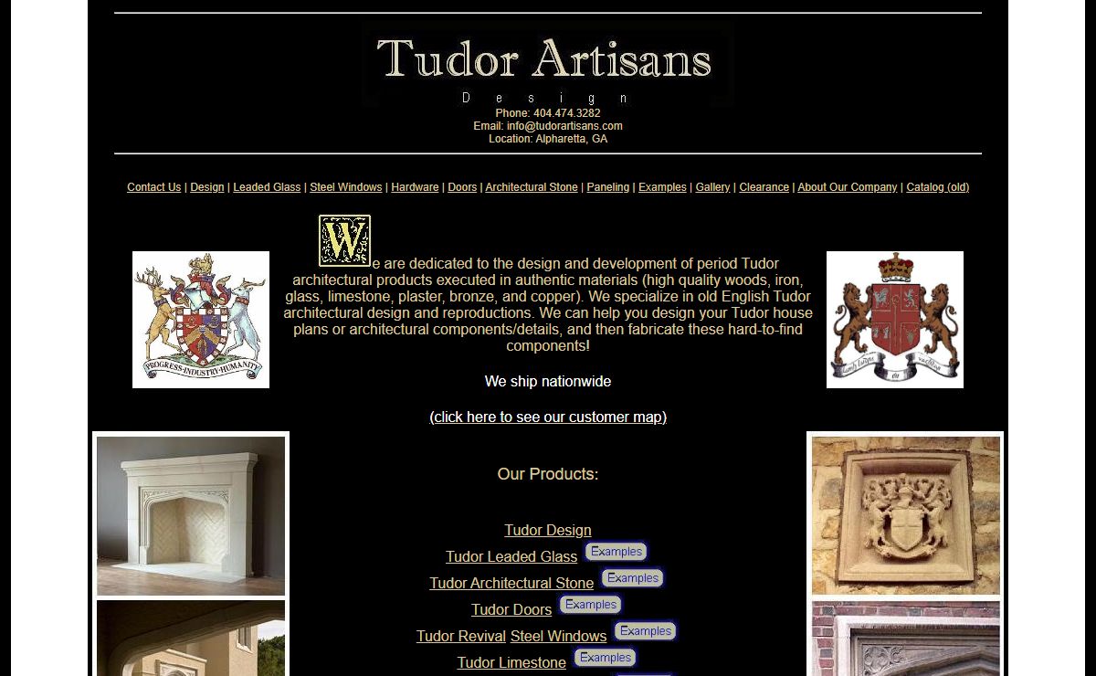 Tudor Artisans - Leaded Glass, Limestone, Tudor Doors, Entrances, Tudor Fireplaces, Steel Windows, tudor windows, tudor steel windows, Hardware, Tudor Design, Restoration