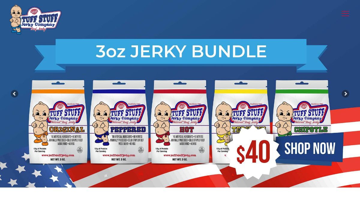 Home : Tuff Stuff Jerky