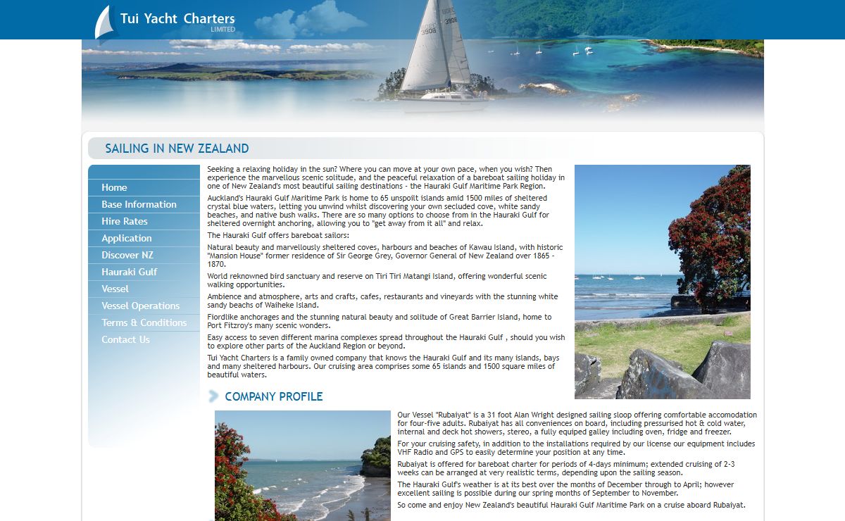 Tui Charters