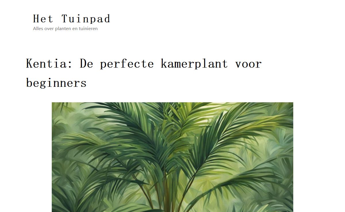Het Tuinpad – Alles over planten en tuinieren