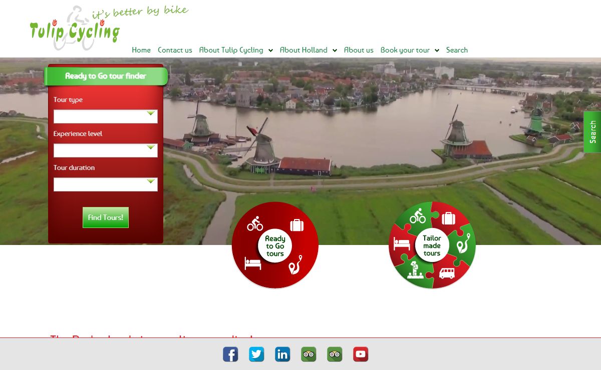 Custom cycling holiday Netherlands | Tulip Cycling