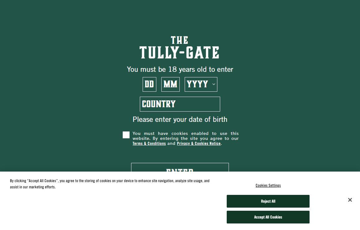 Tullamore D.E.W. - Triple Distilled Blended Irish Whiskey