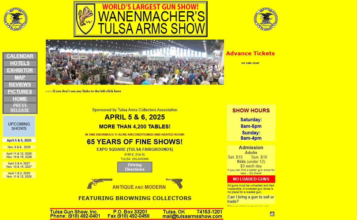 WANENMACHER'S TULSA ARMS SHOW