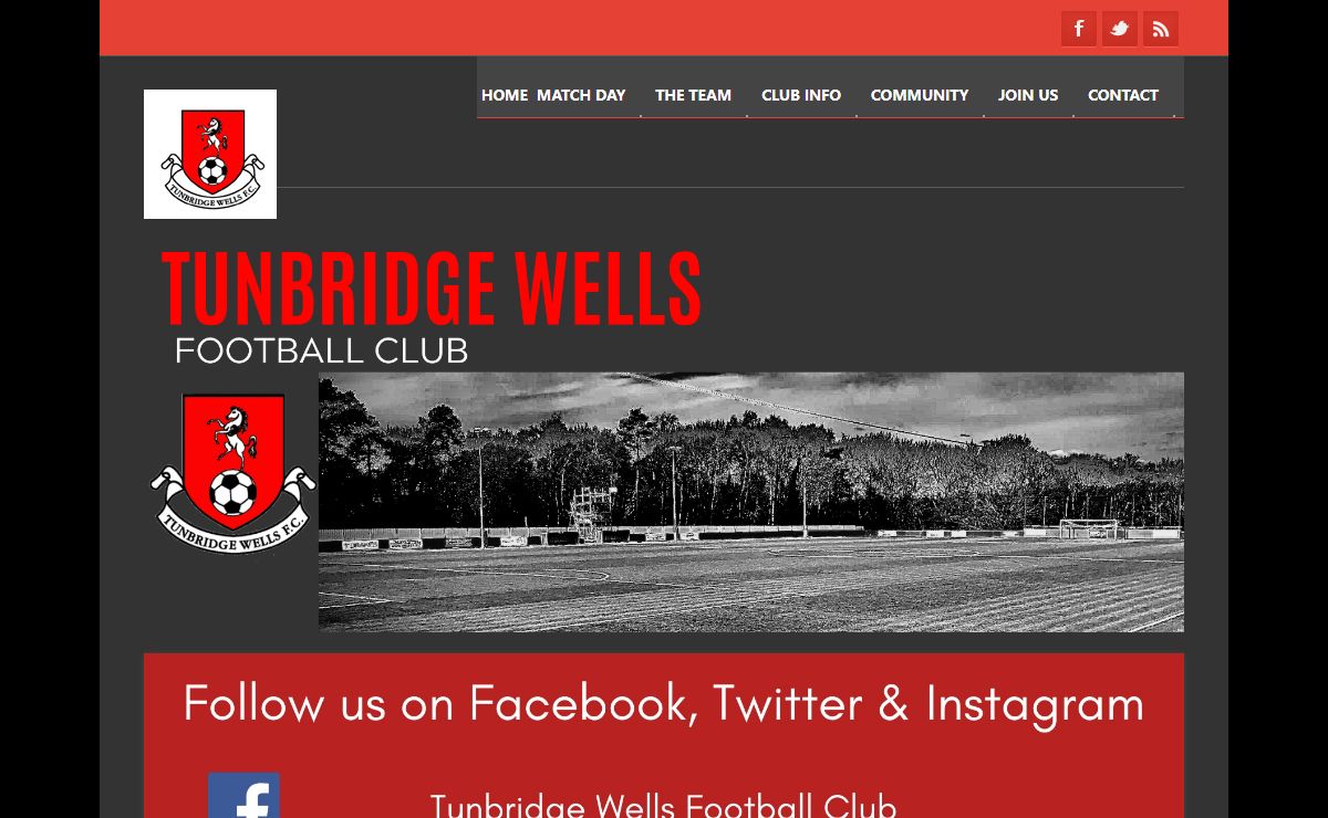Tunbridge Wells FC | The Home of The Wells