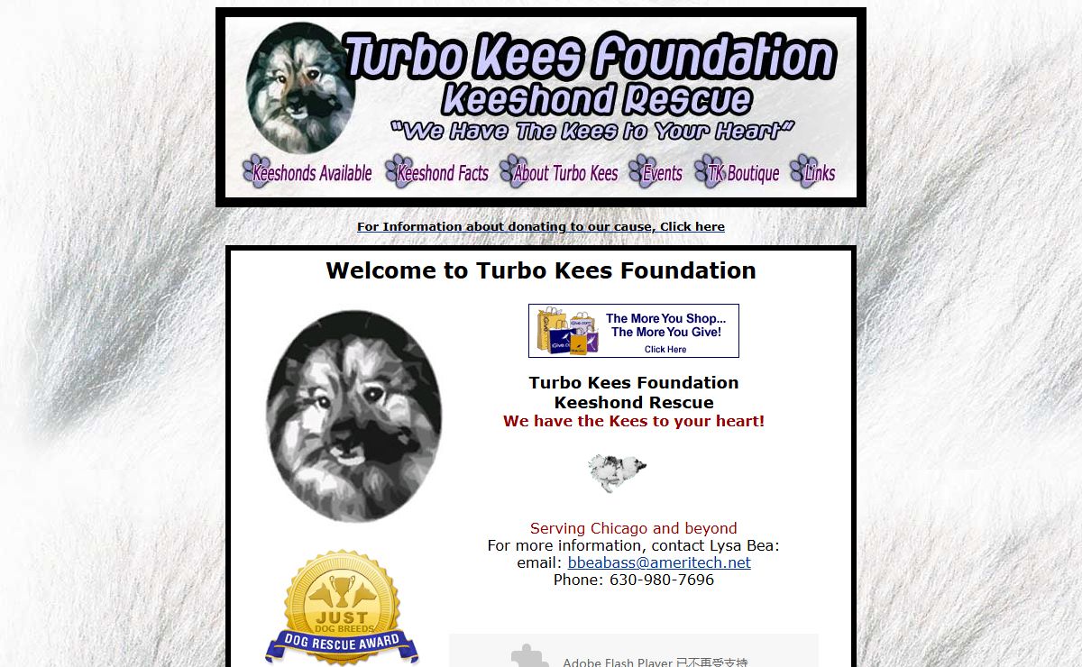 Turbo Kees Foundation - Keeshonden Rescue