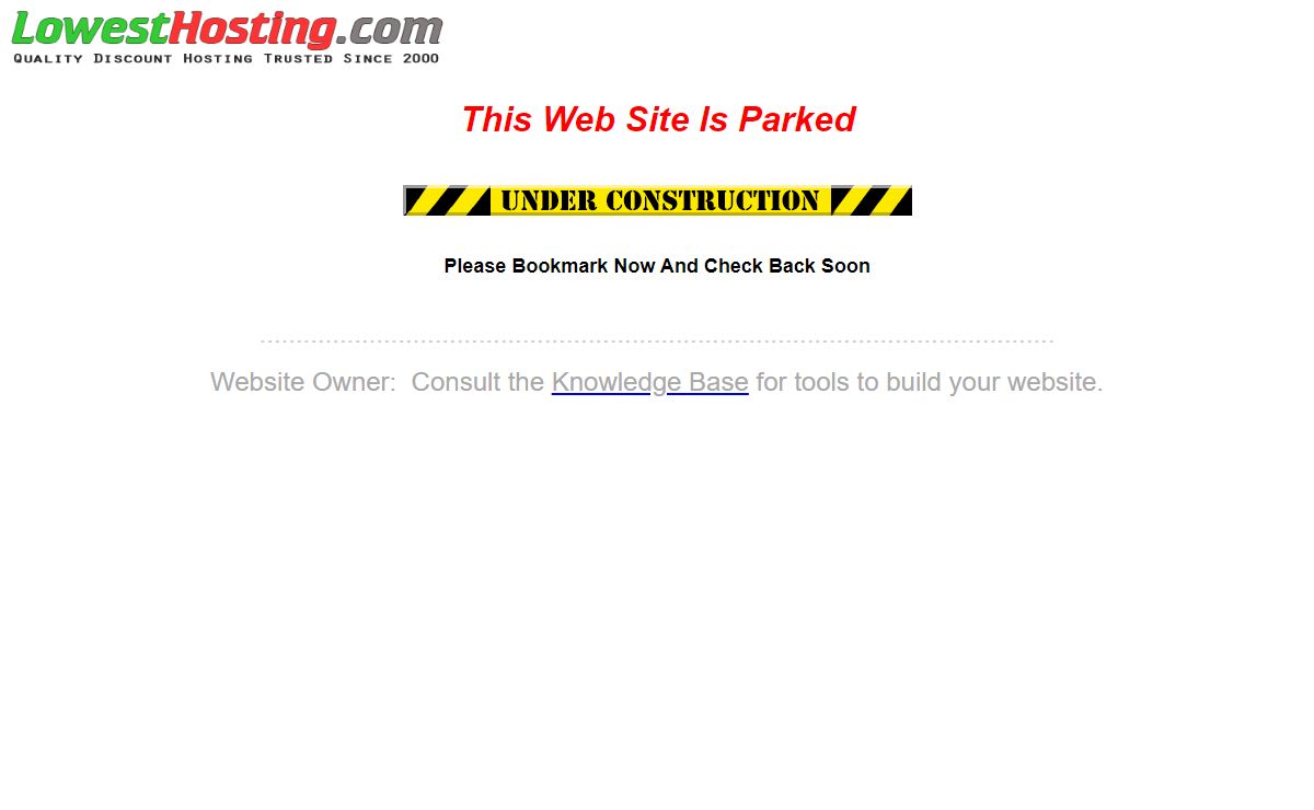 Web Hosting Parking Page