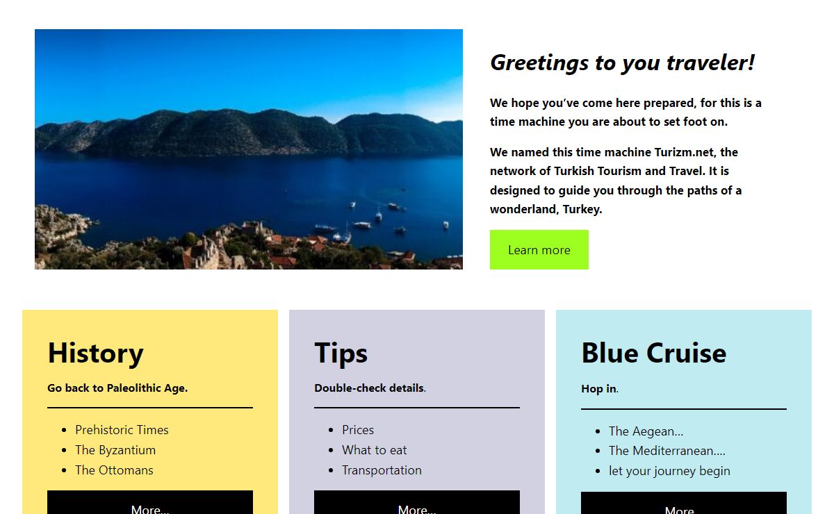 Turkey Travel Guide - Turizm.net