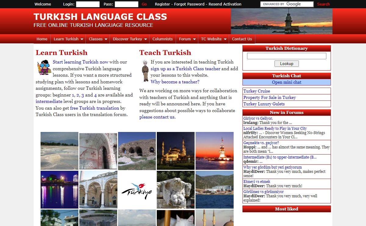 Turkish Class - Learn Turkish Language Online, with Free Turkish Lessons