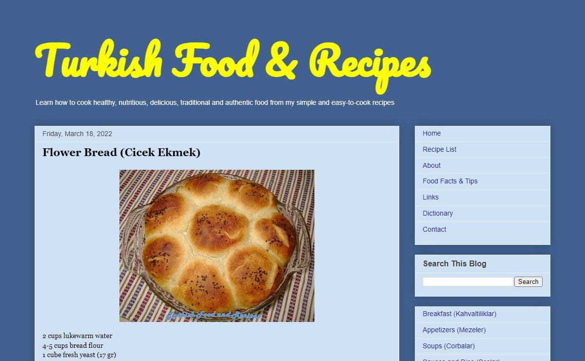 Turkish Food & Recipes