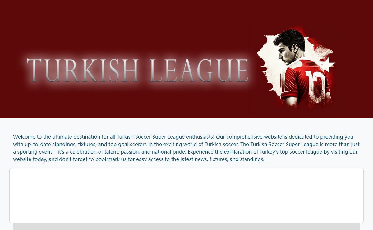 Turkish League