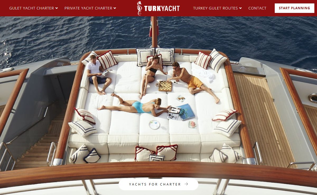 Turkey Gulet Charter | Turkey Yacht Charter | Turkyacht