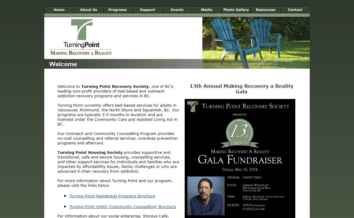 Turning Point Recovery Society, Vancouver, BC