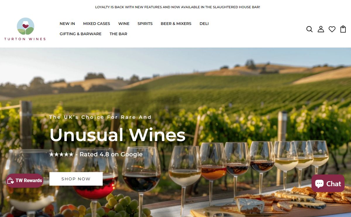 Turton Wines - Independent Wine Merchant & Tasting Bar