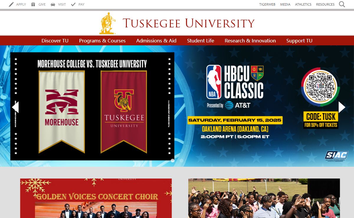 Home | Tuskegee University