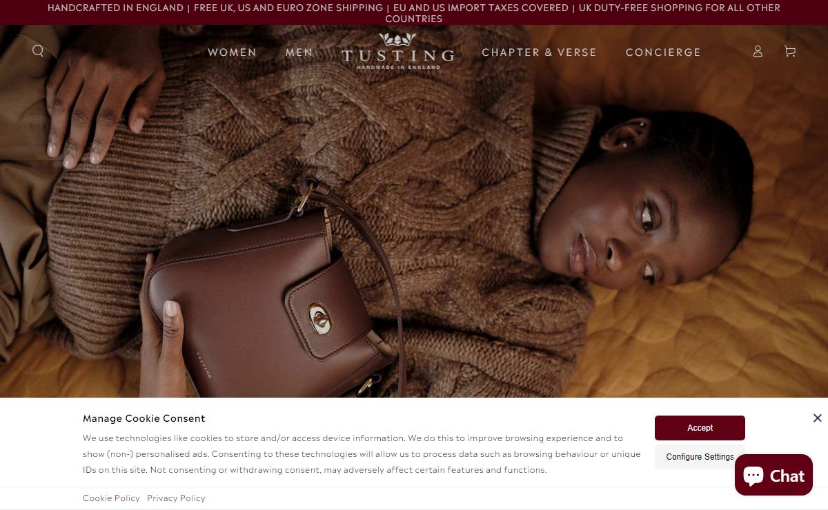Luxury Leather Bags, Handmade In England – Tusting