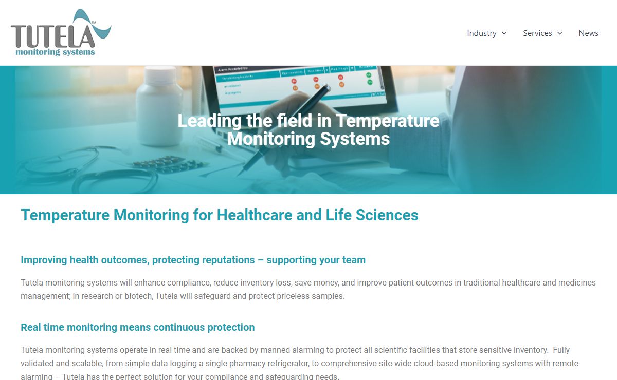 Tutela Medical – Comprehensive Monitoring Systems for Life Sciences