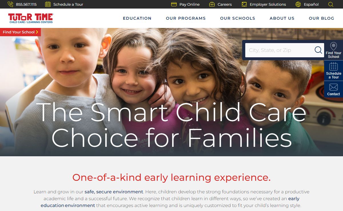 Daycare, Preschool & Early Learning Child Care | Tutor Time