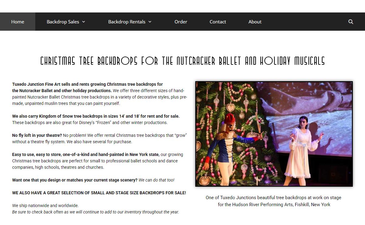 Tuxedo Junction Fine Art – Backdrop Sales and Rentals