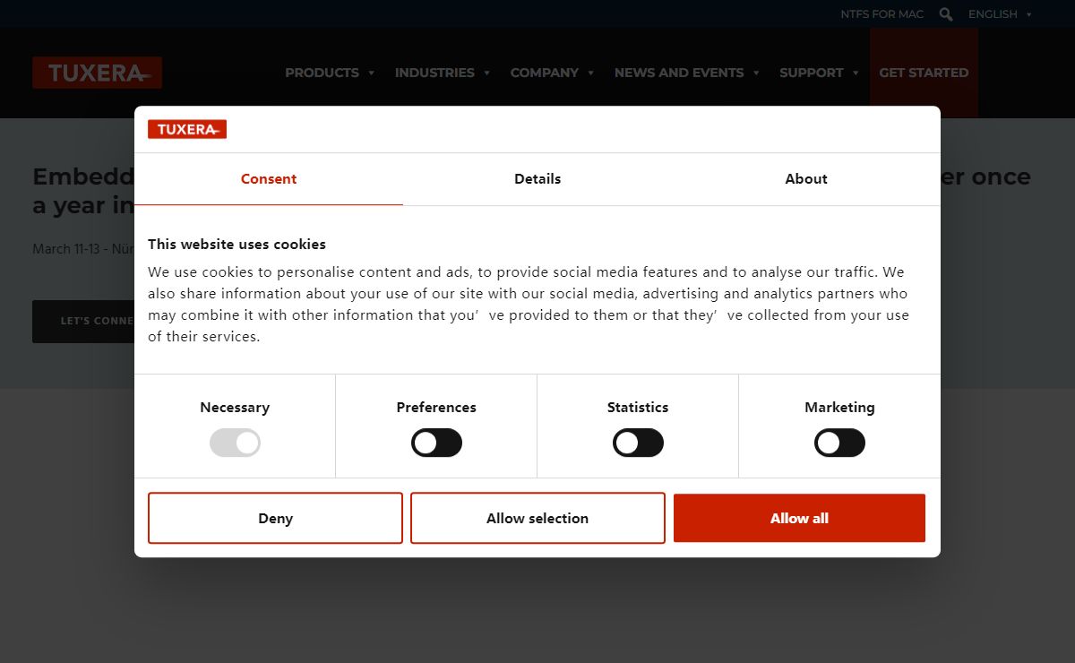 Reliable file systems & data storage management software - Tuxera