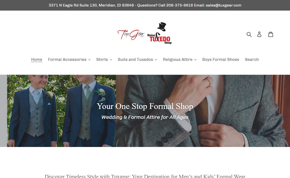 Tuxgear: Elegant Formal Wear for Every Occasion