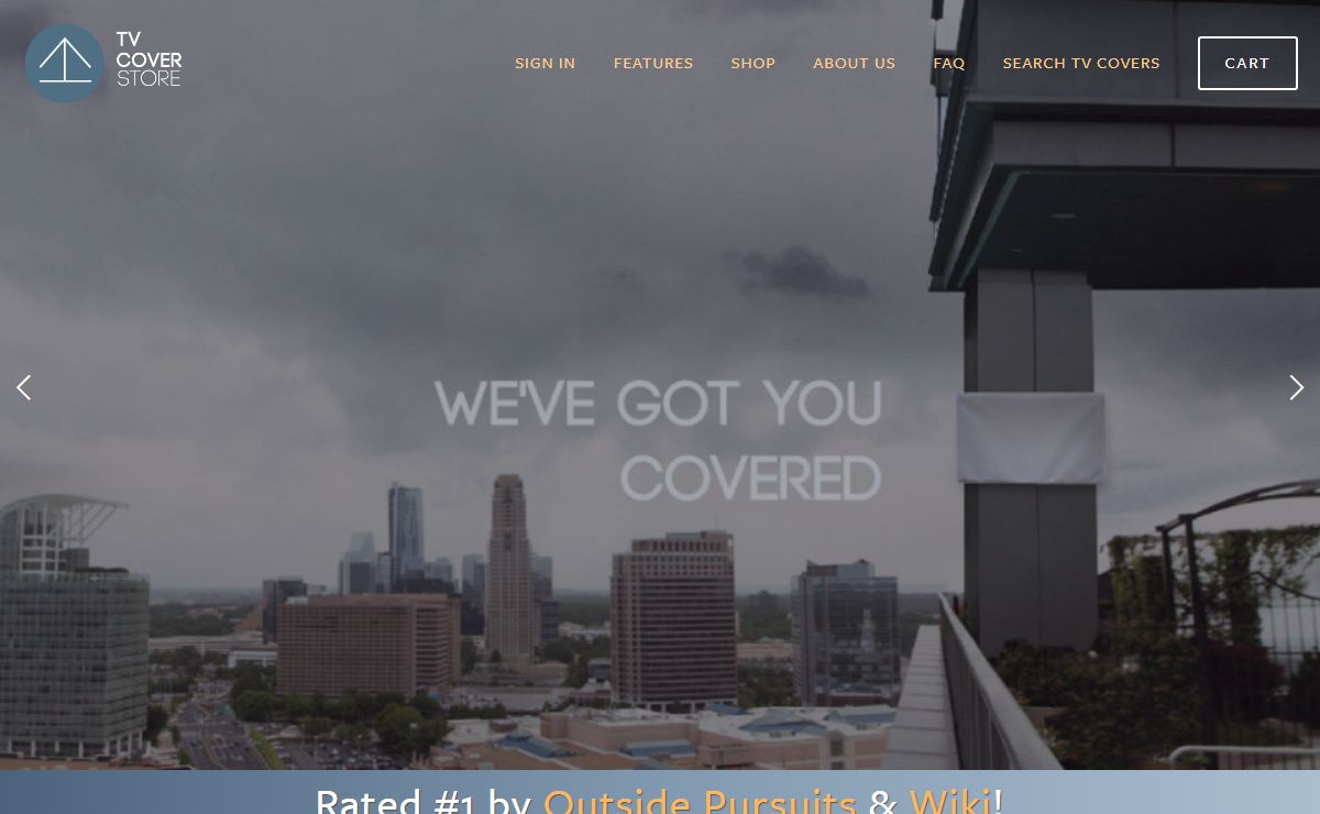 Outdoor TV Covers from TV Cover Store