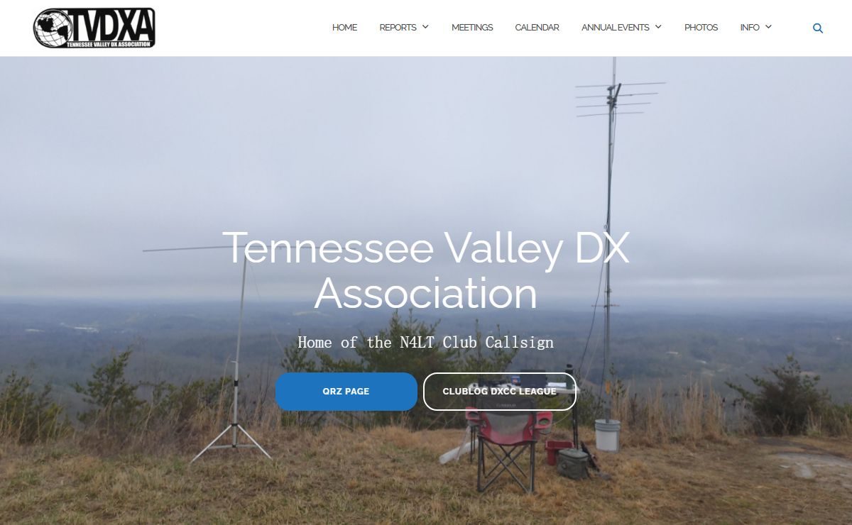 Tennessee Valley DX Association – Home of the N4LT Club Callsign