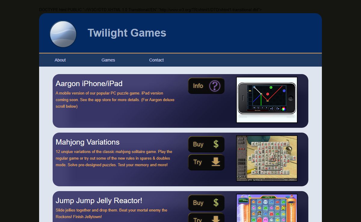 Free Game Downloads | Twilight Games