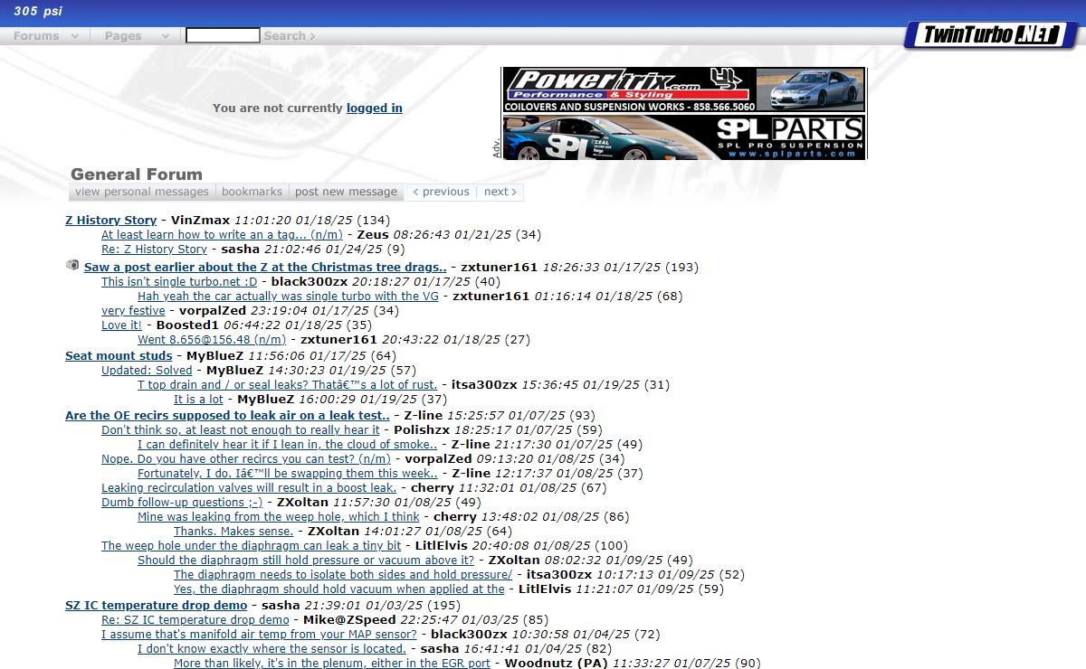 TwinTurbo.NET: Nissan 300ZX forum