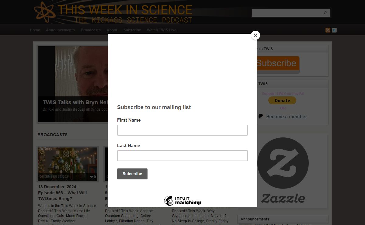 This Week in Science – The Kickass Science Podcast | The kickass science and technology radio show that delivers an irreverent look at the week in science and technology.