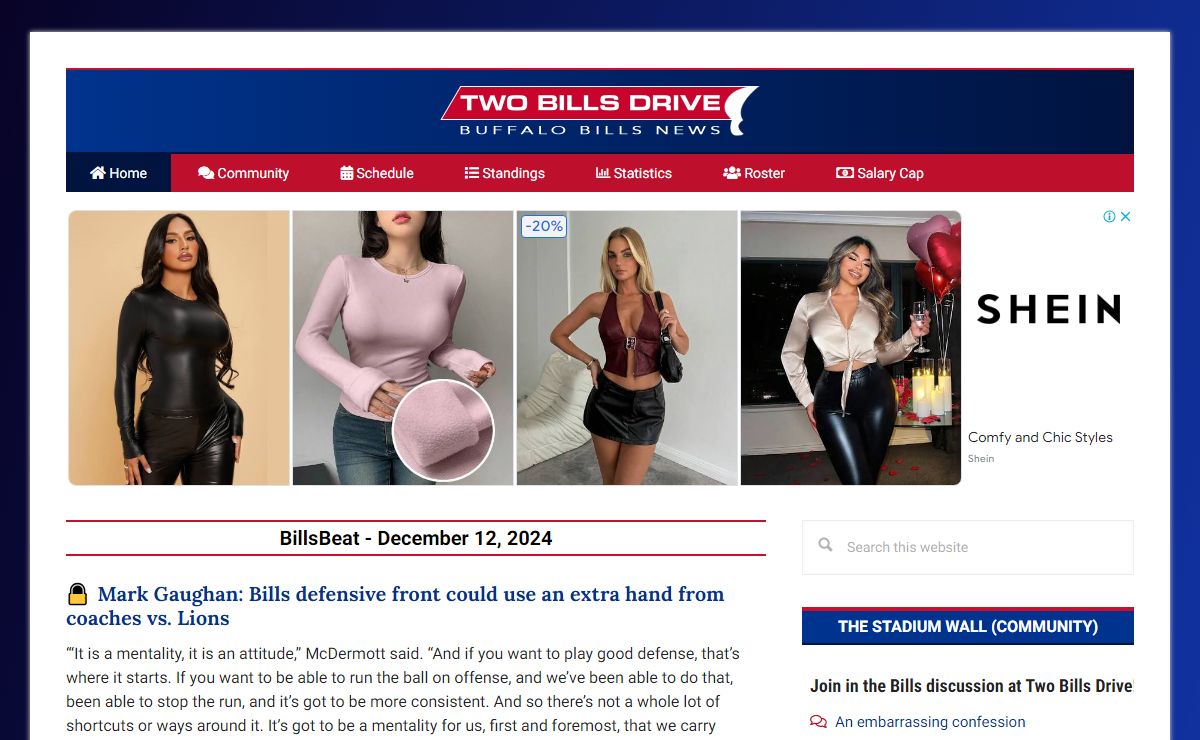 Two Bills Drive – Buffalo Bills News and Discussion