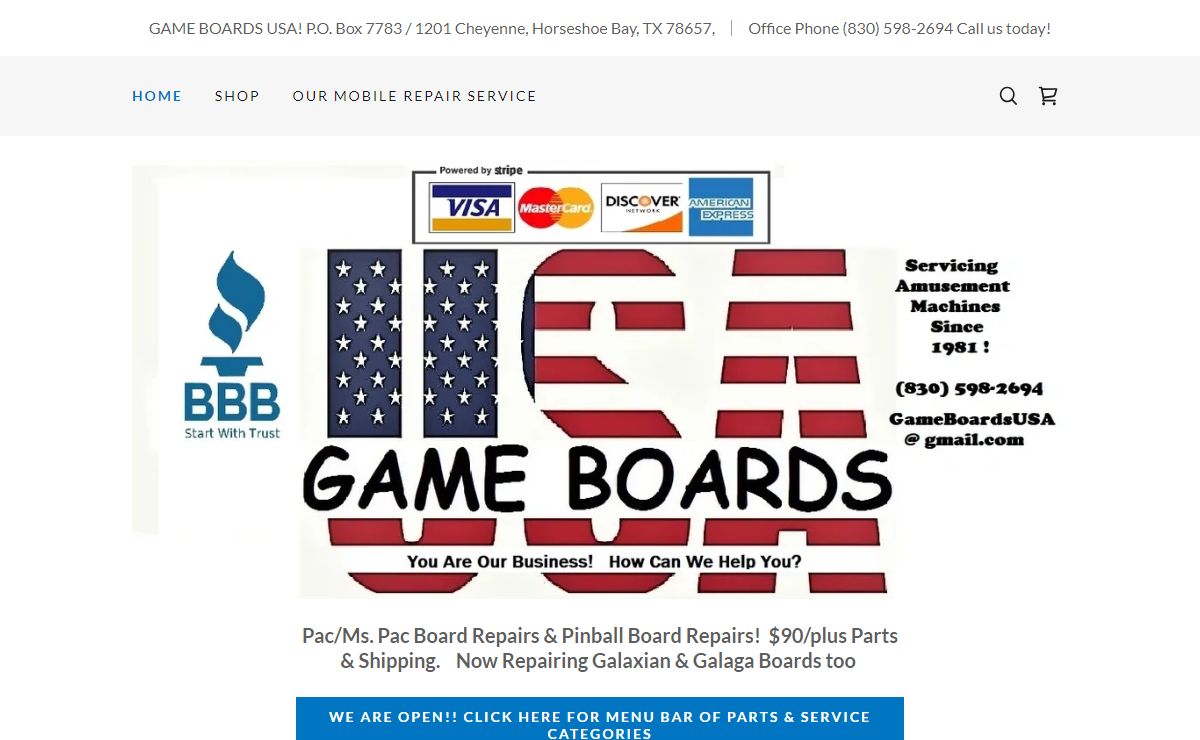 Game Boards USA - Circuit Board Repair, Pinball Repair
