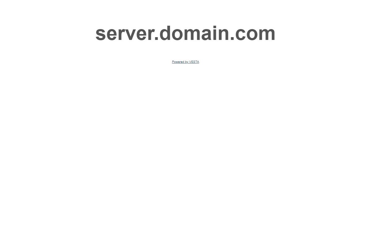 server.domain.com — Coming Soon