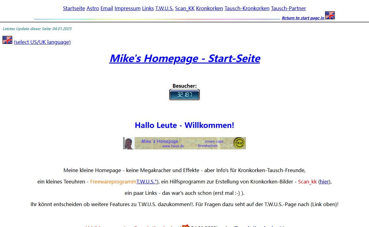 Mike's Homepage
