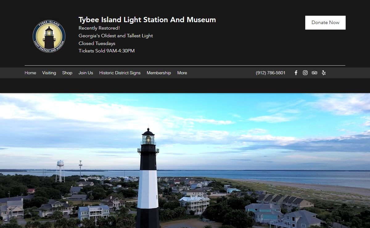 Tybee Light Station & Museum | Tybee Lighthouse | Tybee Island United States Chatham County Georgia