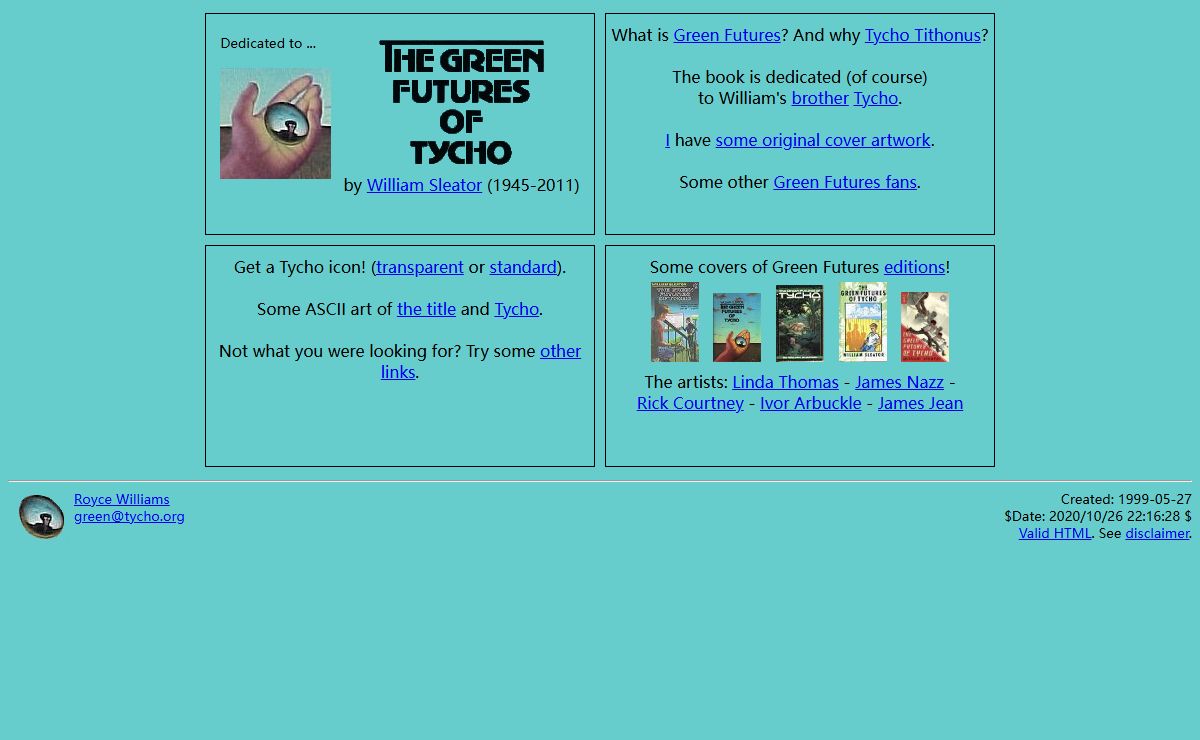 The Green Futures of Tycho